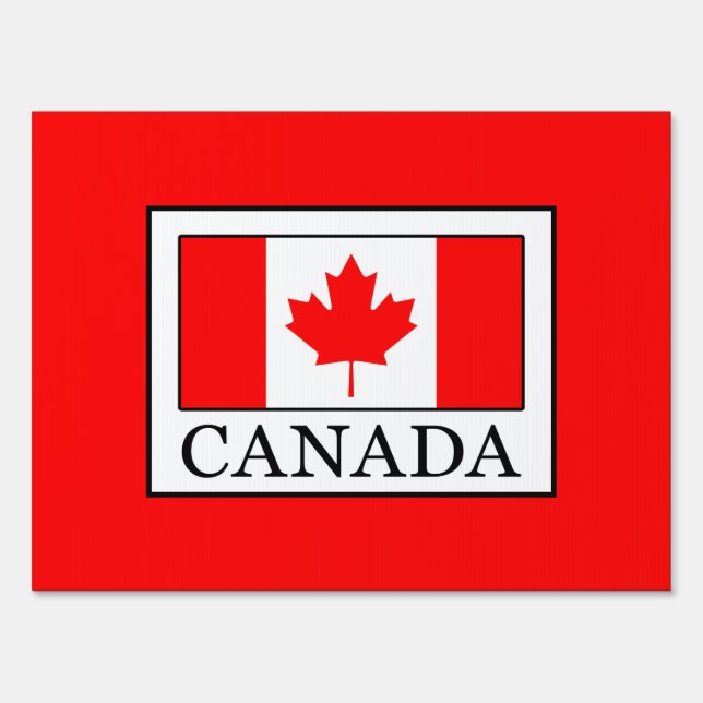 Canada Yard Sign (Front)