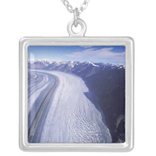 Canada Yukon Territory Kluane National Park Silver Plated Necklace