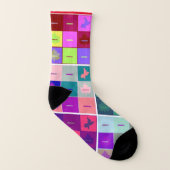 Canadafirst Colorful socks (Left Inside)