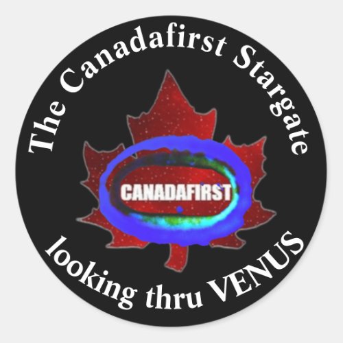 CANADAFIRST STARGATE STICKER