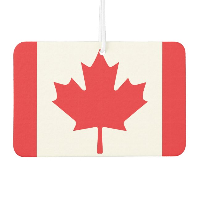 Canadain Flag Air Freshener (Front)
