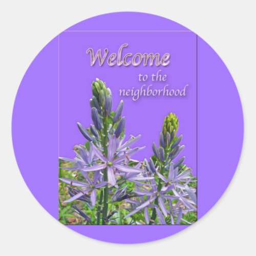 Canadensis Lily Welcome to Neighborhood Stickers