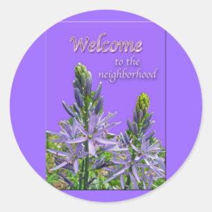 Canadensis Lily Welcome to Neighborhood Stickers