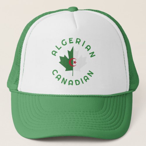 Canadian Algerian  Roots Trucker Hat