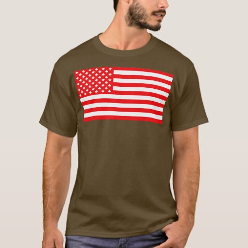 Canadian American Flag T_Shirt