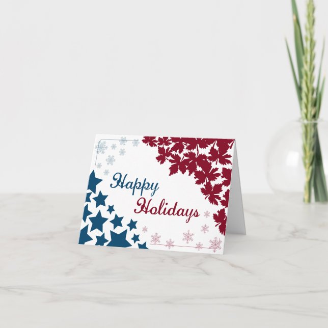 Canadian/American Holiday Card (Front)