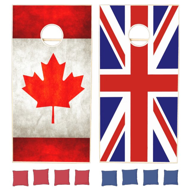 Canadian and British Cornhole Set (Set)