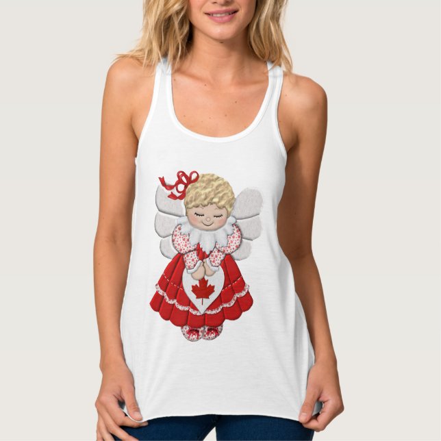 Canadian Angel Tank Top (Front)