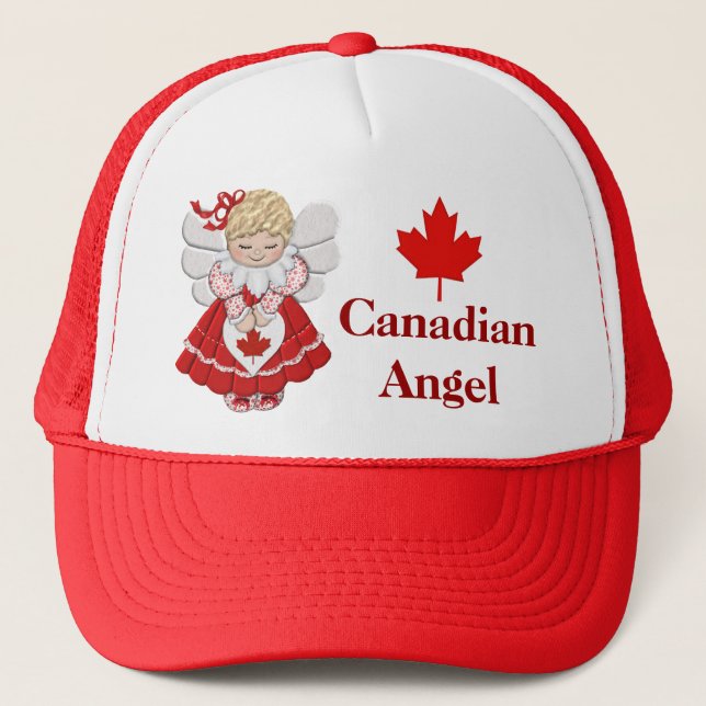 Canadian Angel Trucker Hat (Front)