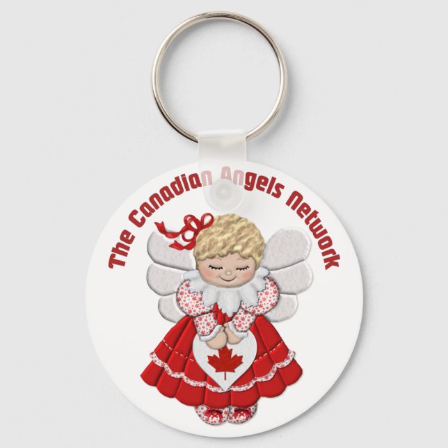 Canadian Angels Network-ver2 Keychain (Front)