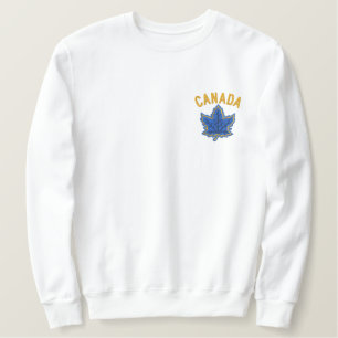 Canadian Anniversary Embroidery Canada Embroidered Sweatshirt