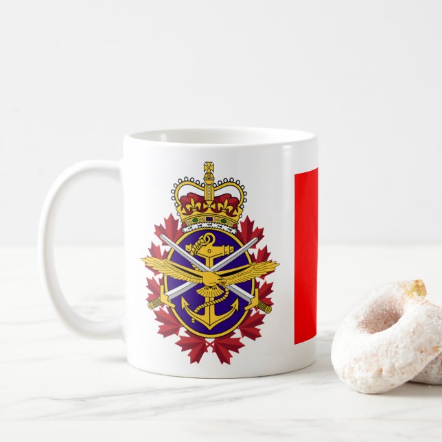 Canadian Armed Forces Coffee Mug (With Donut)