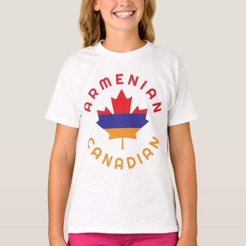 Canadian Armenian  Roots T_Shirt