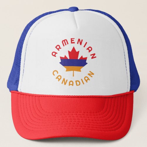 Canadian Armenian  Roots Trucker Hat