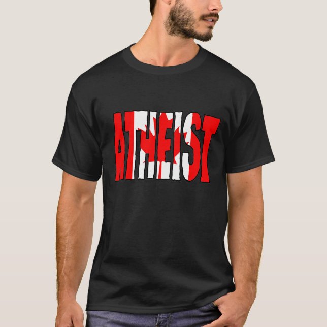 CANADIAN ATHEIST - T-Shirt (Front)