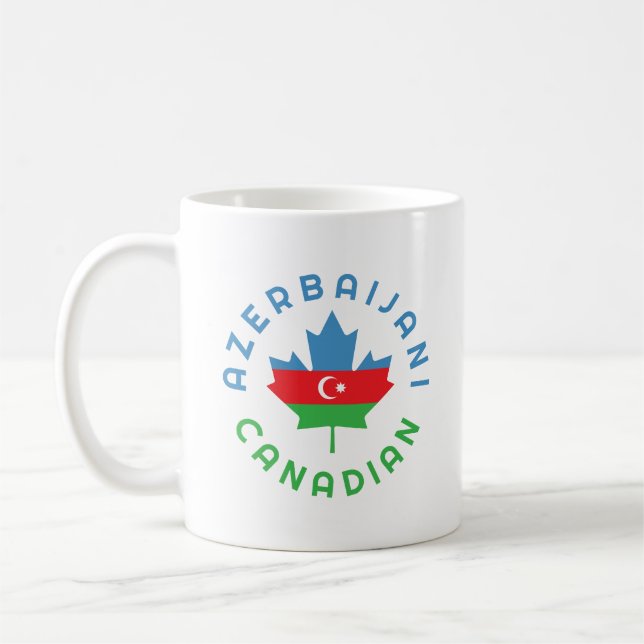 Canadian Azerbaijan   Roots Coffee Mug (Left)
