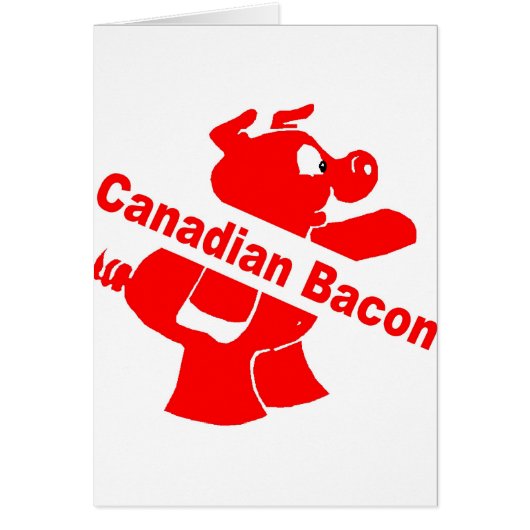 Canadian Bacon Cards (Front)