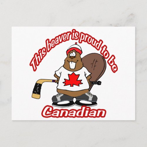 Canadian Beaver Postcard