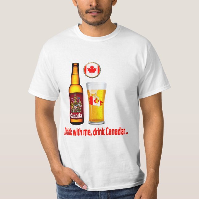 Canadian beer T-Shirt (Front)