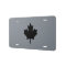 Canadian Black Maple Leaf Graphic