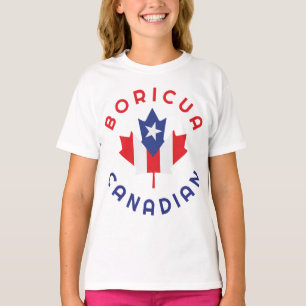 Canadian Boricua Roots T-Shirt