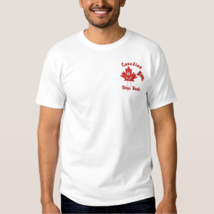 Canadian Boys Rock Embroidered T-Shirt