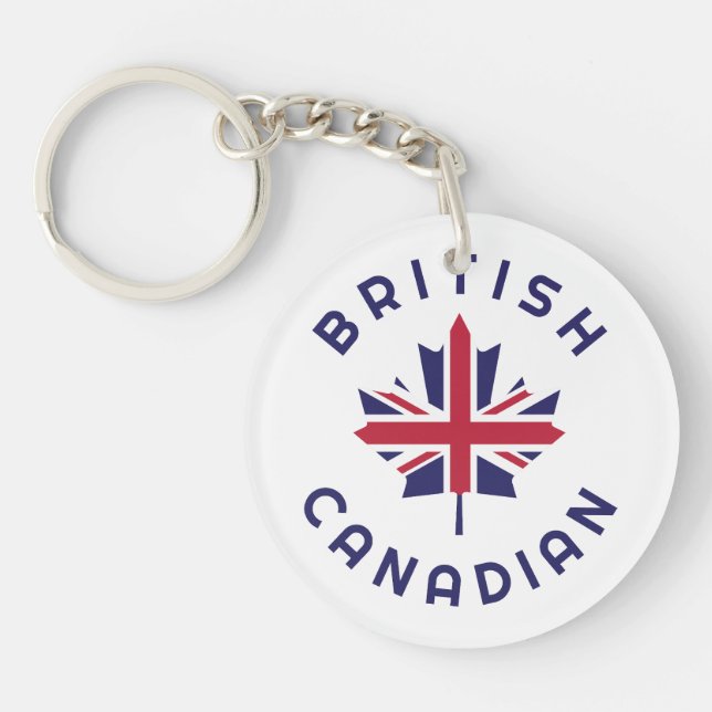 Canadian British Roots Keychain (Front)