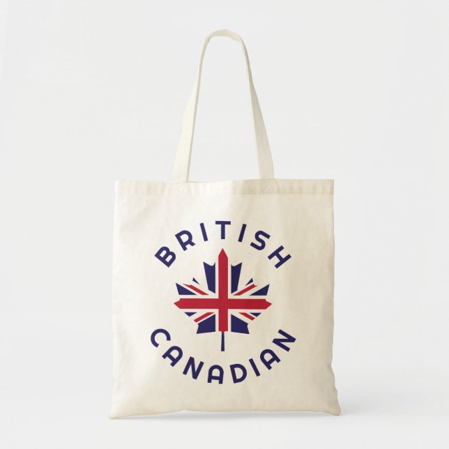 Canadian British Roots Tote Bag (Front)