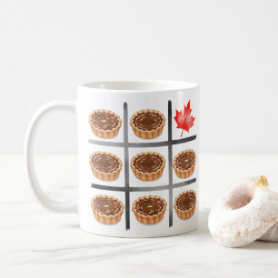 Canadian Butter Tart with our without raisins Fun Coffee Mug
