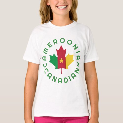 Canadian Cameroonian  Roots T_Shirt
