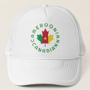 Canadian Cameroonian Roots Trucker Hat