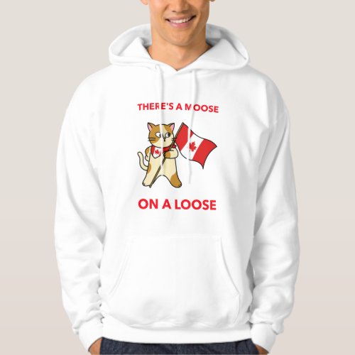 Canadian cat Canadian Forces Military Police Hoodie