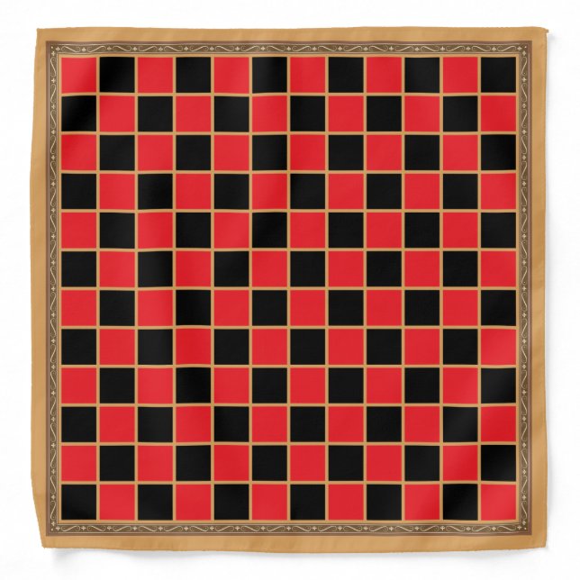 Canadian Checkers Bandana (Front)