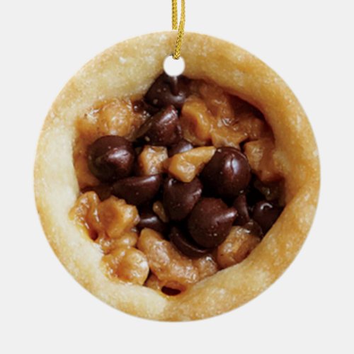 Canadian Chocolate Toffee Shortbread Christmas  Ceramic Ornament