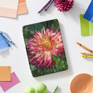 Canadian Chrysanthemum, Orange Photography Print iPad Pro Cover