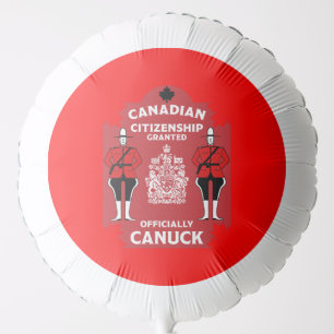 Canadian Citizenship Celebration Gift Balloon