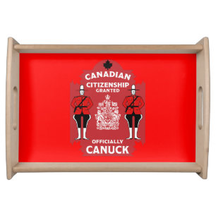 Canadian Citizenship Celebration Gift Serving Tray