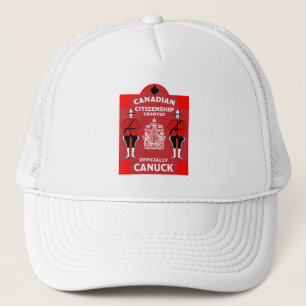 Canadian Citizenship Celebration Gift Trucker Hat