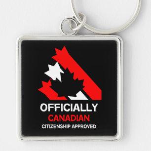 Canadian Citizenship Celebration Keychain