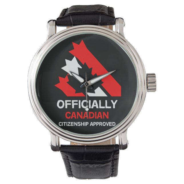 Canadian Citizenship | Gift | Celebration Mug Larg Watch (Front)