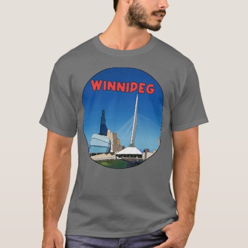 Canadian City Winnipeg T_Shirt