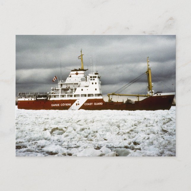 Canadian Coast Guard / Garde côtière canadienne Postcard (Front)