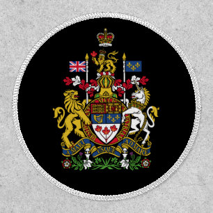 Canadian Coat of Arms, Canada Patch