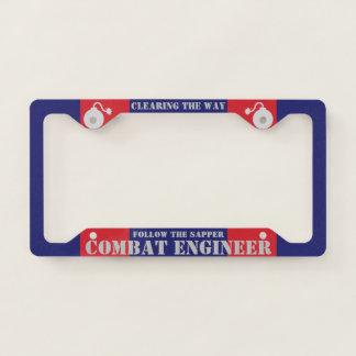 Canadian Combat Engineer Licence Plate Frame