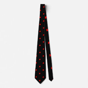 Canadian Cottage Maple Leaf Neck Tie
