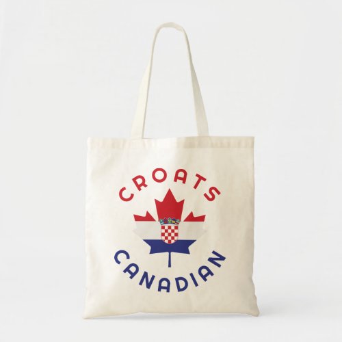 Canadian Croats  Roots  Tote Bag