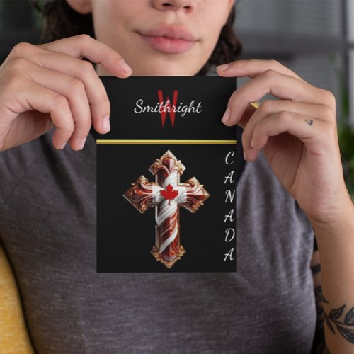 Canadian Cross of Unity Postcard