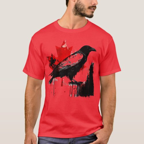 Canadian Crow T_Shirt