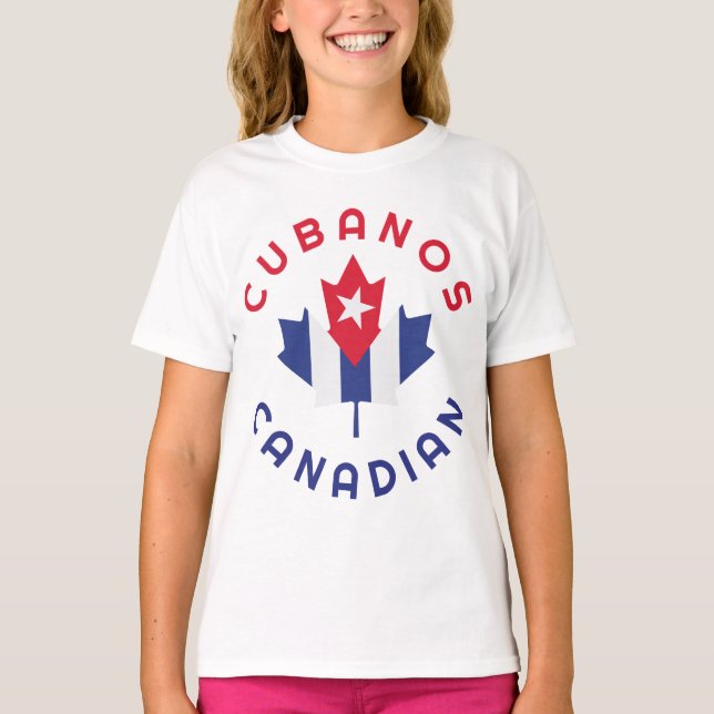 Canadian Cubanos Roots T-Shirt (Front)