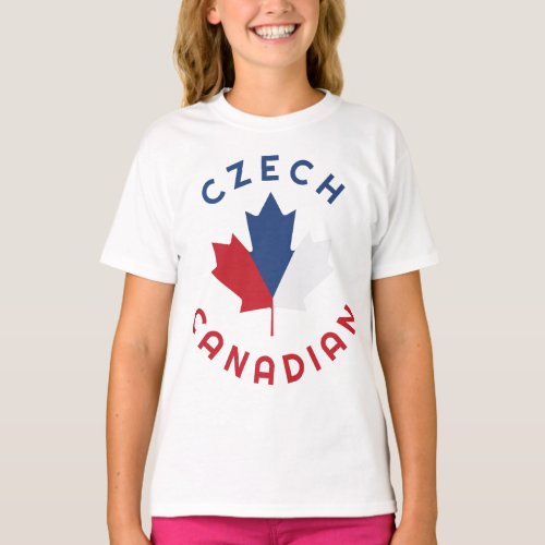 Canadian Czech  Roots  T_Shirt